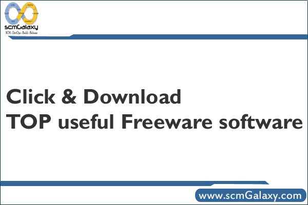 Click & Download TOP useful Freeware software