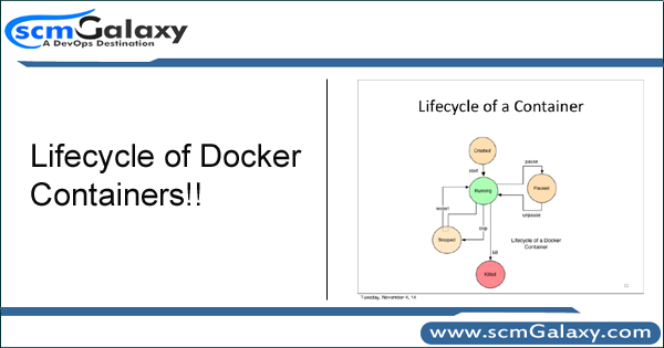 Lifecycle of Docker Containers