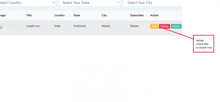 How to delete multiple table rows using one delete button In Laravel ...