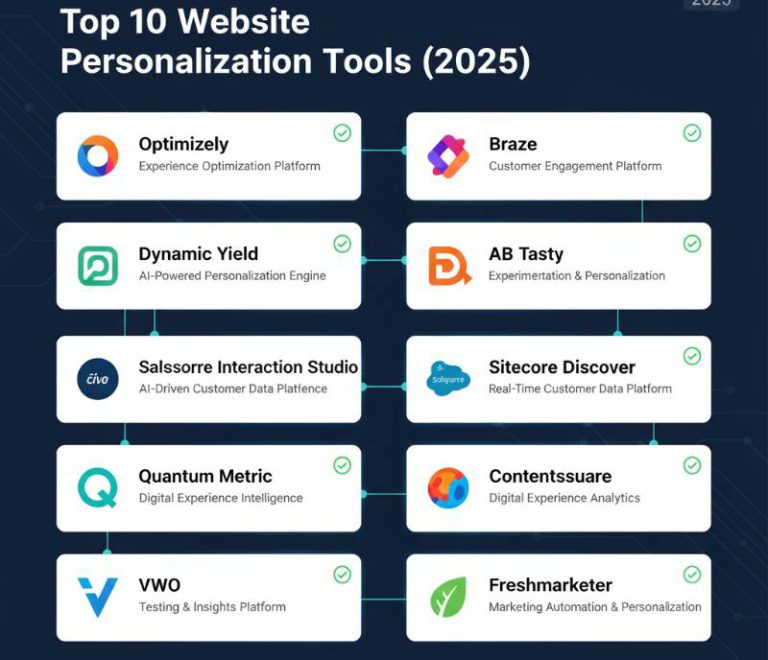 Top 10 Website Personalization Tools in 2026: Features, Pros, Cons ...