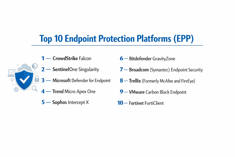Top 10 Endpoint Protection Platforms (EPP): Features, Pros, Cons ...