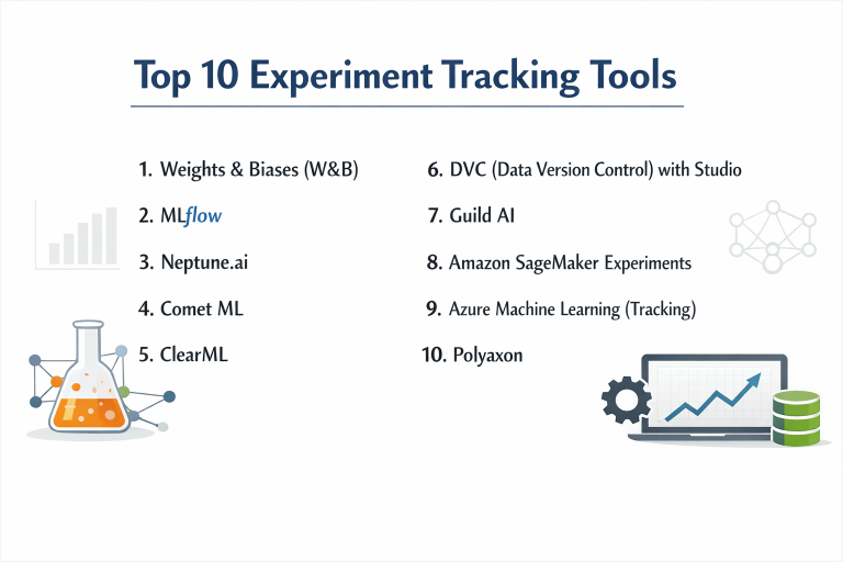 Top 10 Experiment Tracking Tools: Features, Pros, Cons & Comparison ...