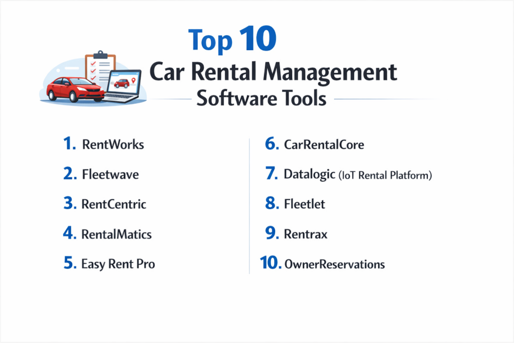 Top 10 Car Rental Management Software: Features, Pros, Cons ...